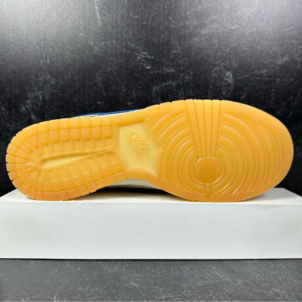 DUNK LOW PREMIUM MONTREAL BAGEL SESAME SEED PRINT MENS SHOES SIZE 9.5 GUM SOLE - Picture 5 of 11